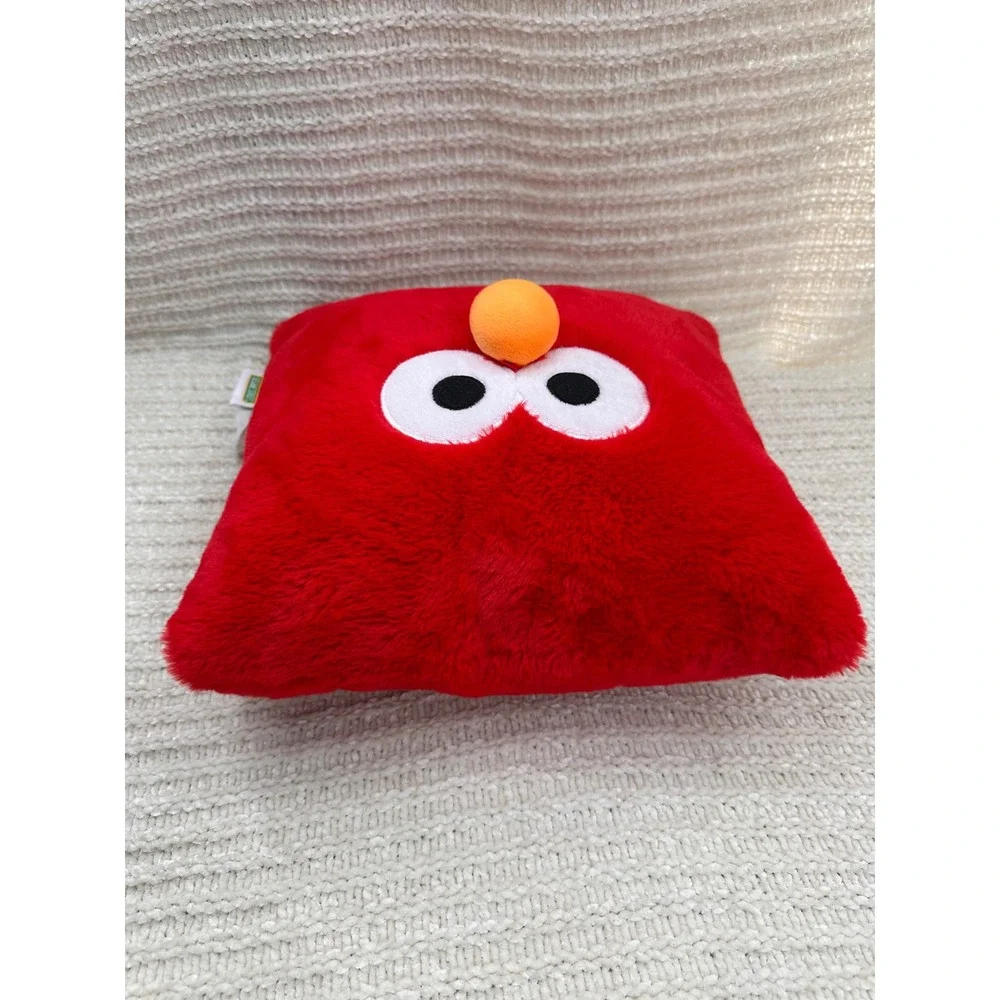 Sesame Street Elmo Plush Pillow Character Red 13